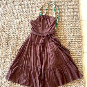 BCBG Fall dress Boho chic